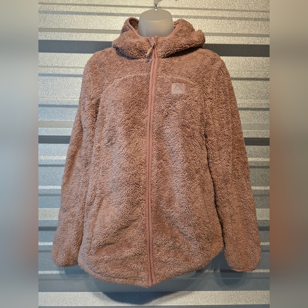 Reebok Plush Pink Fleece Jacket